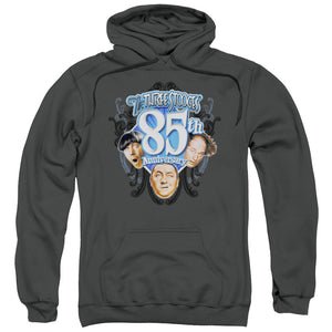 Three Stooges Hoodie 85th Anniversary Charcoal Hoody - Yoga Clothing for You