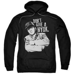 Three Stooges Hoodie Don't Give a NYUK Black Hoody - Yoga Clothing for You
