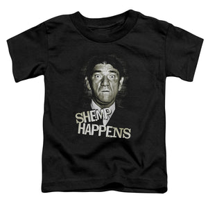 Three Stooges Toddler T-Shirt Shemp Happens Black Tee - Yoga Clothing for You