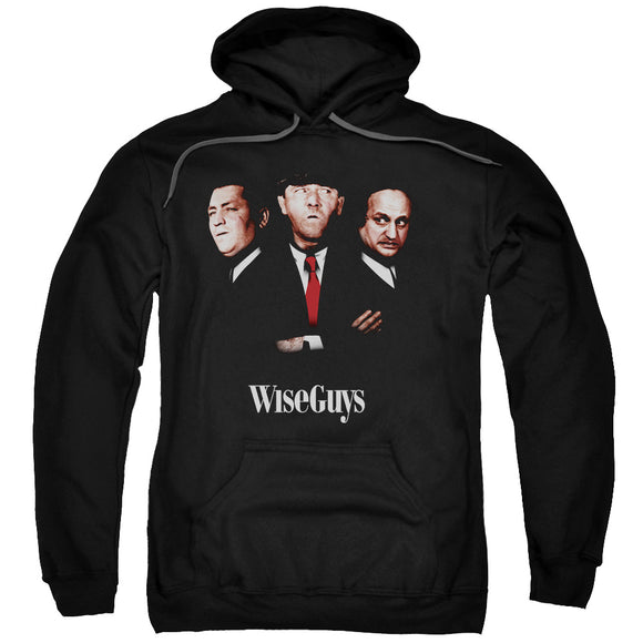Three Stooges Hoodie Wise Guys Portrait Black Hoody - Yoga Clothing for You