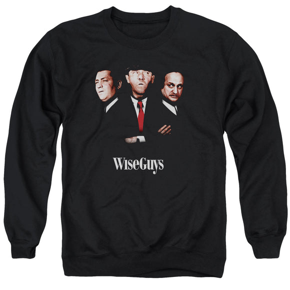 Three Stooges Sweatshirt Wise Guys Portrait Black Pullover - Yoga Clothing for You