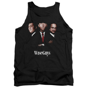 Three Stooges Tanktop Wise Guys Portrait Black Tank - Yoga Clothing for You