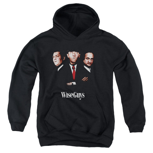 Three Stooges Kids Hoodie Wise Guys Portrait Black Hoody - Yoga Clothing for You