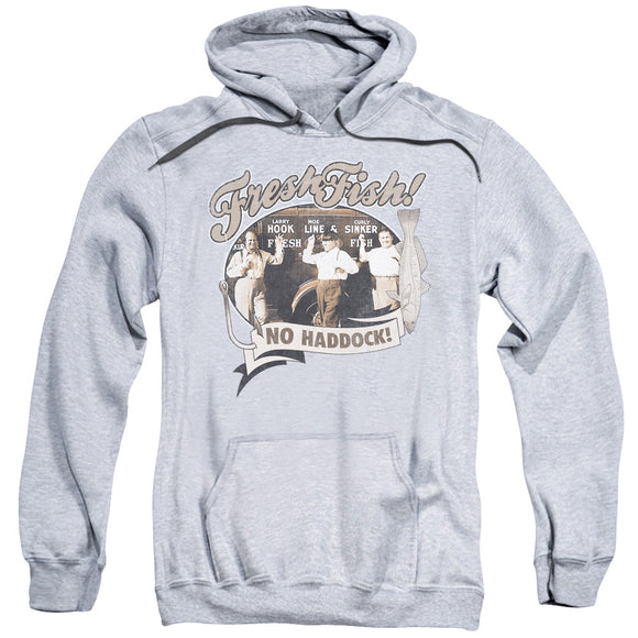 Three Stooges Hoodie Fresh Fish Heather Hoody - Yoga Clothing for You
