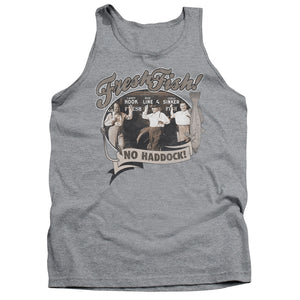 Three Stooges Tanktop Fresh Fish Heather Tank - Yoga Clothing for You