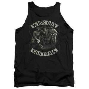 Three Stooges Tanktop Wise Guy Customs Black Tank - Yoga Clothing for You