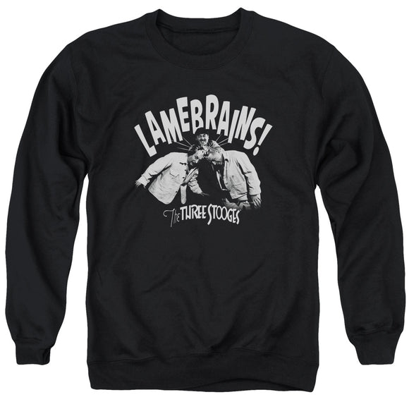 Three Stooges Sweatshirt Lame Brains Black Pullover - Yoga Clothing for You