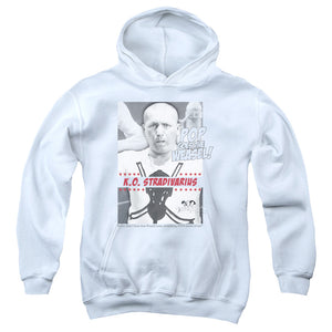 Three Stooges Kids Hoodie Pop Goes the Weasel White Hoody - Yoga Clothing for You