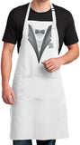 Tuxedo Apron White Flower - Yoga Clothing for You