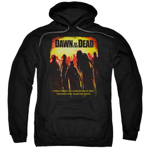 Dawn of the Dead Hoodie Poster Black Hoody - Yoga Clothing for You