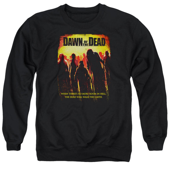 Dawn of the Dead Sweatshirt Poster Black Pullover - Yoga Clothing for You