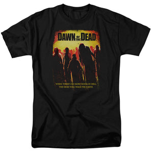 Dawn of the Dead T-Shirt Poster Black Tee - Yoga Clothing for You