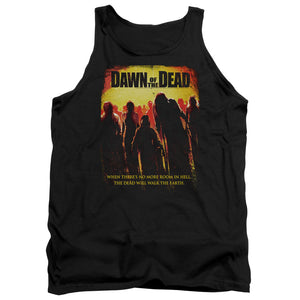 Dawn of the Dead Tanktop Poster Black Tank - Yoga Clothing for You