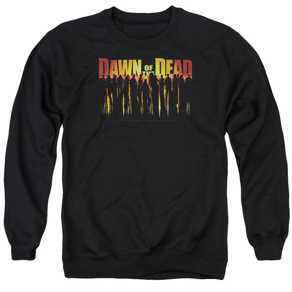Dawn of the Dead Sweatshirt Walking Dead Black Pullover - Yoga Clothing for You