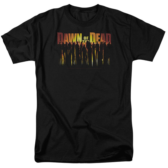 Dawn of the Dead T-Shirt Walking Dead Black Tee - Yoga Clothing for You