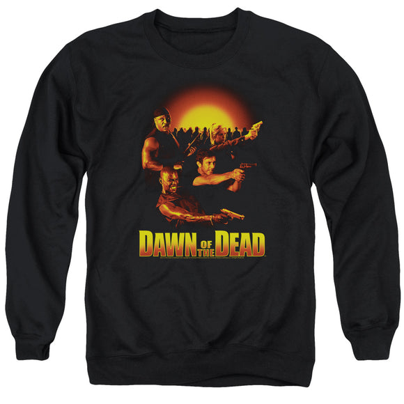 Dawn of the Dead Sweatshirt Main Characters Black Pullover - Yoga Clothing for You