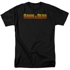 Dawn of the Dead T-Shirt Logo Black Tee - Yoga Clothing for You