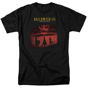 Halloween Slim Fit T-Shirt Movie Poster Artwork Black Tee - Yoga Clothing for You
