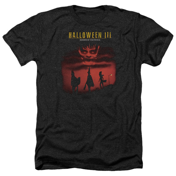 Halloween Heather T-Shirt Movie Poster Artwork Black Tee - Yoga Clothing for You