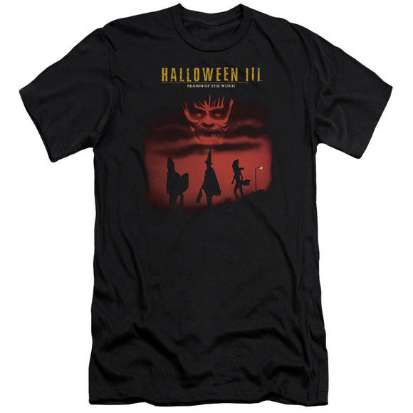 Halloween Premium Canvas T-Shirt Movie Poster Artwork Black Tee - Yoga Clothing for You