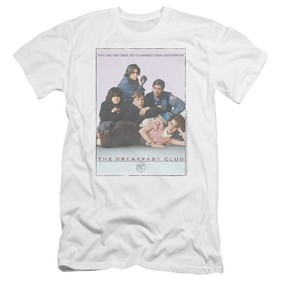 The Breakfast Club Poster White Premium T-shirt - Yoga Clothing for You