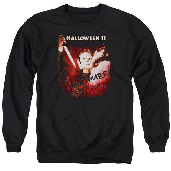 Halloween Sweatshirt Nightmare Isn't Over Black Pullover - Yoga Clothing for You