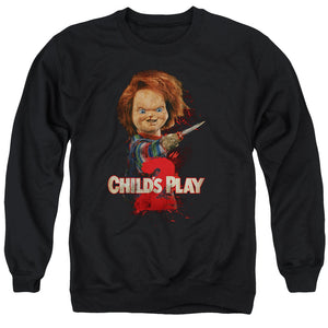 Childs Play Sweatshirt Hand Knife Black Pullover - Yoga Clothing for You