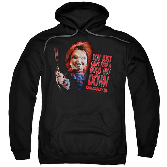 Childs Play Hoodie Can't Keep a Good Guy Down Black Hoody - Yoga Clothing for You