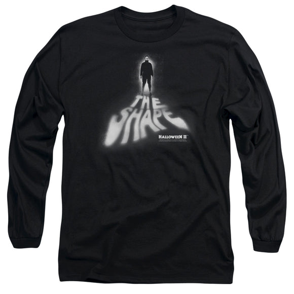Halloween Long Sleeve T-Shirt The Shape Black Tee - Yoga Clothing for You