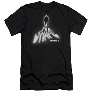 Halloween Premium Canvas T-Shirt The Shape Black Tee - Yoga Clothing for You