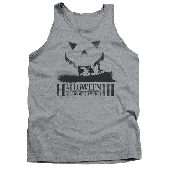 Halloween Tanktop Silhouette Athletic Heather Tank - Yoga Clothing for You