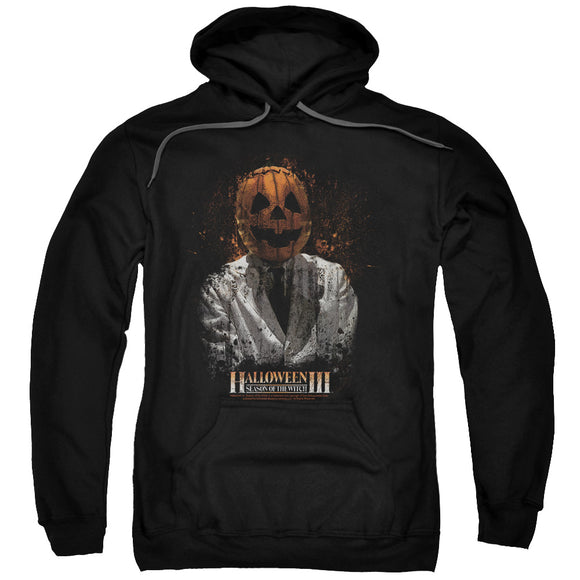 Halloween Hoodie Pumpkin Head Scientist Black Hoody - Yoga Clothing for You