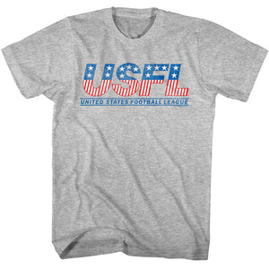 USFL Classic Logo Grey T-shirt