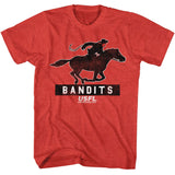USFL Vintage Bandits Heather Red T-shirt