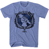 USFL Oakland Logo Heather Blue T-shirt