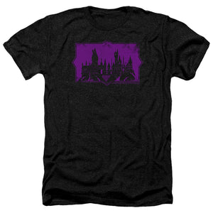 Fantastic Beasts 2 Heather T-Shirt Hogwarts Silhouette Black Tee - Yoga Clothing for You