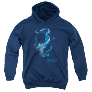 Fantastic Beasts 2 Kids Hoodie Newt Silhouette Navy Hoody - Yoga Clothing for You