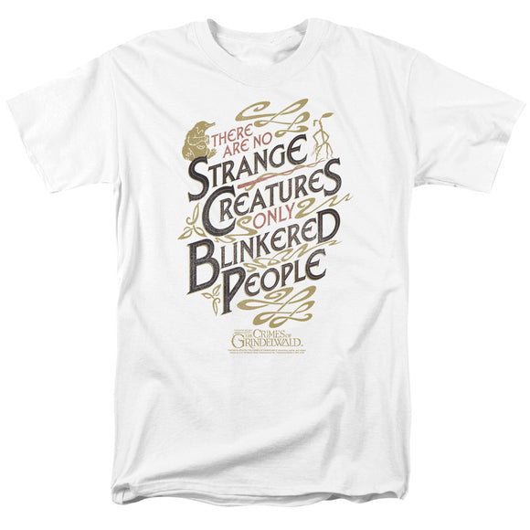 Fantastic Beasts 2 T-Shirt Blinkered People White Tee - Yoga Clothing for You