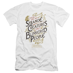 Fantastic Beasts 2 Premium T-Shirt Blinkered People White Tee - Yoga Clothing for You