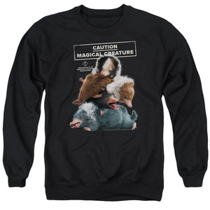 Fantastic Beasts 2 Sweatshirt Creature Pile Up Black Pullover - Yoga Clothing for You