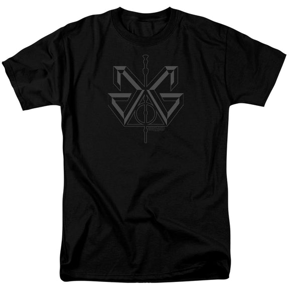 Fantastic Beasts 2 T-Shirt Symbol Black Tee - Yoga Clothing for You