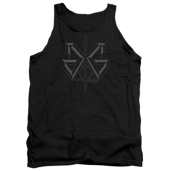 Fantastic Beasts 2 Tanktop Symbol Black Tank - Yoga Clothing for You