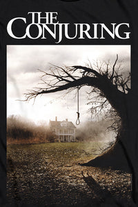 The Conjuring Tall T-Shirt Tree Movie Poster Black Tee - Yoga Clothing for You