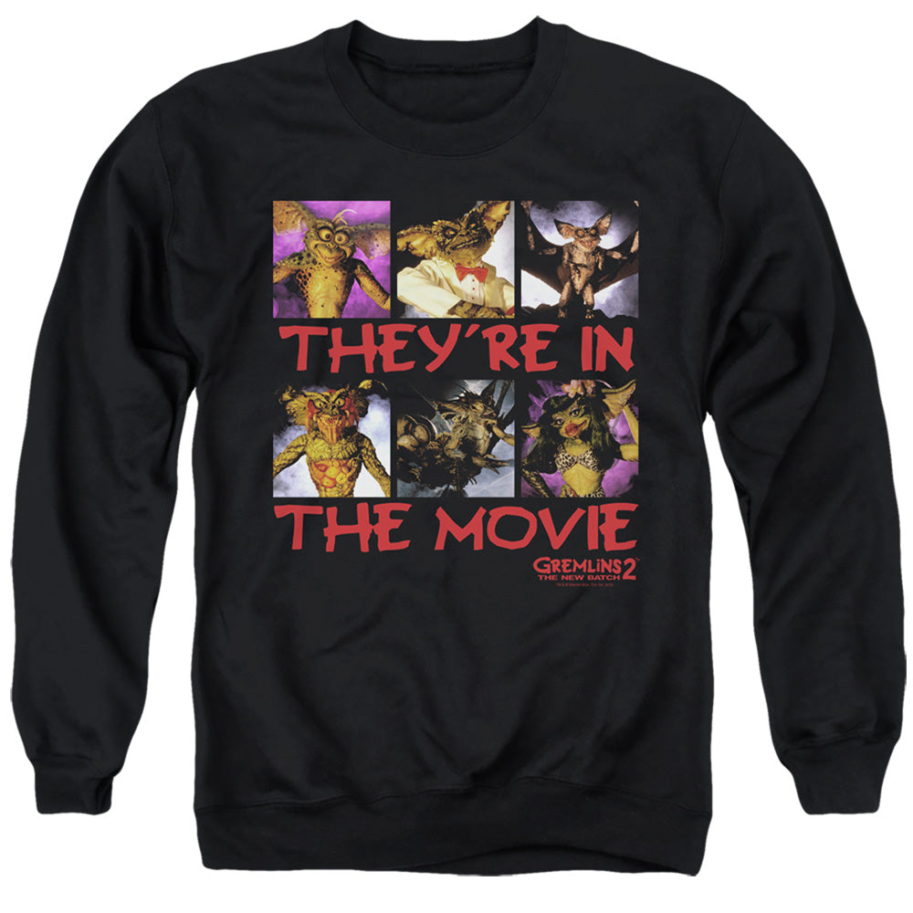 T-shirt Homme Gremlins – Noir – Film Rétro – Tailles S à 5XL