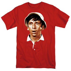 Gilligan's Island FACE Adult Unisex T-shirt - Red - Yoga Clothing for You