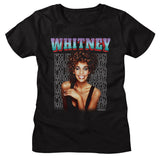 Whitney Houston Ladies T-Shirt I'm Every Woman Song Repeat Tee - Yoga Clothing for You