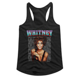 Whitney Houston Ladies Racerback Tanktop I'm Every Woman Song Repeat Tank - Yoga Clothing for You