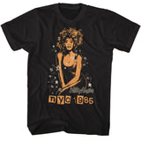 Whitney Houston NYC 1985 Black Tall T-shirt - Yoga Clothing for You