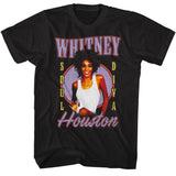 Whitney Houston Soul Diva Black Tall T-shirt - Yoga Clothing for You
