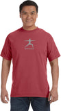 Warrior Pose Pigment Dye Yoga Tee Shirt - Yoga Clothing for You